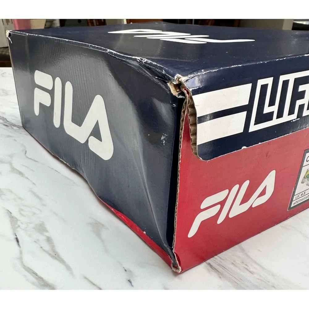 Fila Oakmont TL Womens 7 Neon Sneakers Colorful Retro Streetwear